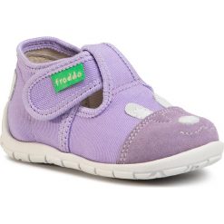 Kapcie FRODDO - G1700245 M Lilac. Fioletowe sandały dziewczęce Froddo, ze skóry, bez zapięcia. Za 149,00 zł.