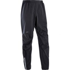 Spodnie do biegania TRAIL męskie. Czarne spodnie męskie EVADICT, s, bez wzorów, z elastanu. Za 169,99 zł.