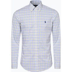 Polo Ralph Lauren - Koszula męska – Slim Fit, niebieski. Niebieskie koszule męskie Polo Ralph Lauren, s, w kratkę, z bawełny, polo, bez rękawów. Za 499,95 zł.