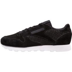 Trampki i tenisówki damskie: Reebok Classic CLASSIC LEATHER WOVEN EMB Tenisówki i Trampki black/white