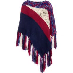 Ponczo Desigual Brilliant 19WAIF07. Poncza damskie Desigual, bez wzorów, z poliesteru, bez rękawów, bez kaptura. W wyprzedaży za 269,00 zł.