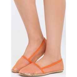 Espadryle damskie: Pomarańczone Espadryle French Holiday