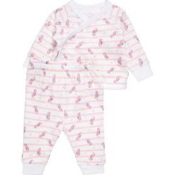 Bluzy chłopięce: Frugi BABY KYNANCE KIMONO OUTFIT SET Bluza rozpinana offwhite