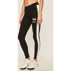 Puma - Legginsy x Hello Kitty. Czarne spodnie damskie Puma, s, z nadrukiem, z elastanu. Za 159,90 zł.