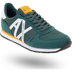 SNEAKERSY ARMANI EXCHANGE. Zielone sneakersy męskie Armani Exchange, na sznurówki. Za 439,00 zł.