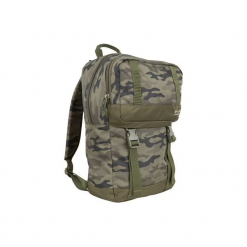 Plecak myśliwski 20 l camo. Szare plecaki męskie marki SOLOGNAC, z materiału. W wyprzedaży za 44,99 zł.