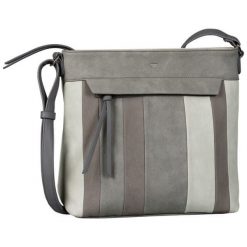 Tom Tailor Torebka Crossbody Cintia Szara. Szare torebki klasyczne damskie Tom Tailor, bez wzorów, przez ramię, bez dodatków. Za 216,00 zł.