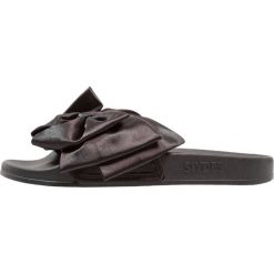 Chodaki damskie: Slydes PEEP Klapki black