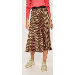 Scotch & Soda - Spódnica. Różowe spódniczki damskie Scotch & Soda, na co dzień, s, bez wzorów, z poliesteru, casualowe, midi, rozkloszowane. W wyprzedaży za 349,90 zł.