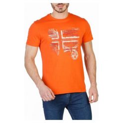 Napapijri Koszulka T-shirt N0YHCX. Koszulki męskie Napapijri, s, bez wzorów, bez kołnierzyka. Za 146,00 zł.