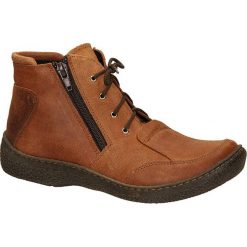 PÓŁBUTY CASU B49. Brązowe półbuty damskie Casu. Za 129,99 zł.