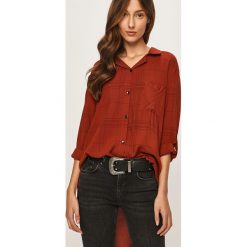 Answear - Koszula. Pomarańczowe bluzki damskie ANSWEAR, s, z bawełny, casualowe. W wyprzedaży za 59,90 zł.