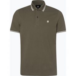 G-Star RAW - Męska koszulka polo – Dunda, zielony. Zielone koszulki męskie G-Star RAW, s, bez wzorów, sportowe, bez rękawów. Za 99,95 zł.