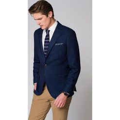 Marynarka Granatowa Katania 2. Pomarańczowe marynarki męskie LANCERTO, na lato, m, bez wzorów, z bawełny, eleganckie. W wyprzedaży za 639,90 zł.