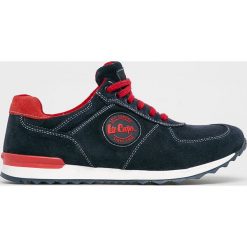 Lee Cooper - Buty. Niebieskie buty sportowe męskie Lee Cooper, ze skóry, na sznurówki. Za 329,90 zł.
