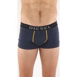 Diesel Bokserki Niebieski. Niebieskie bokserki męskie Diesel, bez wzorów, z elastanu. Za 128,95 zł.