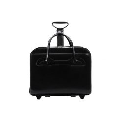 Torba na laptopa MCKLEIN Willowbrook 17 cali Czarny. Czarne torby na laptopa Mcklein, bez wzorów, ze skóry, eleganckie. Za 1310,99 zł.
