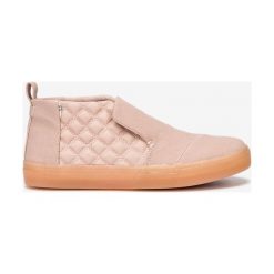 TOMS Paxton Slip On Buty Beżowy. Brązowe trampki i tenisówki damskie Toms, bez wzorów, z materiału, bez zapięcia. Za 404,95 zł.