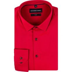 Koszula SIMONE KDTS000916. Czerwone koszule męskie Giacomo Conti, m, bez wzorów, z bawełny, bez kołnierzyka, bez rękawów. Za 229,00 zł.