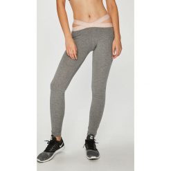 Emporio Armani - Legginsy. Szare legginsy damskie marki Emporio Armani, s, z elastanu. W wyprzedaży za 139,90 zł.