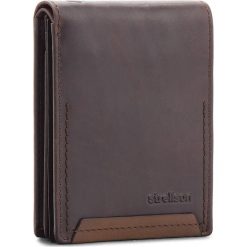 Duży Portfel Męski STRELLSON - Camden 4010002295 Dark Brown 702. Pomarańczowe portfele męskie Strellson, ze skóry. W wyprzedaży za 169,00 zł.