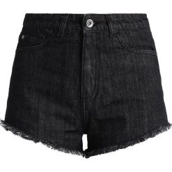 Bermudy damskie: Urban Classics LADIES HOTPANTS Szorty jeansowe black washed