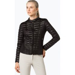 Guess Jeans - Damska kurtka pikowana – Babi, czarny. Szare kurtki damskie jeansowe marki Guess Jeans, na co dzień, l, z aplikacjami, casualowe, z okrągłym kołnierzem, mini, dopasowane. Za 659,95 zł.