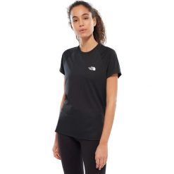 Damski T-shirt The North Face S/S Flex T93JZ1JK3. Czarne koszulki damskie The North Face, s, bez wzorów, bez kołnierzyka. Za 87,99 zł.