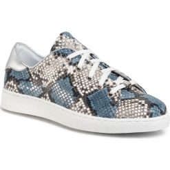 Sneakersy EVA MINGE - EM-10-07-000757 618. Szare półbuty damskie Eva Minge, ze skóry. Za 439,00 zł.