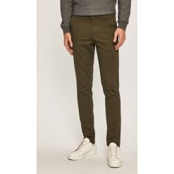 Jack & Jones - Spodnie. Zielone spodnie męskie Jack & Jones, na co dzień, bez wzorów, z elastanu, casualowe. W wyprzedaży za 139,90 zł.