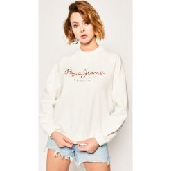 Bluza Pepe Jeans Kara PL580955. Białe bluzy damskie Pepe Jeans, xs, bez wzorów, z bawełny, bez rękawów, bez kaptura. W wyprzedaży za 219,00 zł.