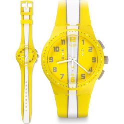 Zegarek SWATCH Zegarek damski Swatch SUSJ100. Żółte zegarki damskie marki Swatch. Za 323,66 zł.