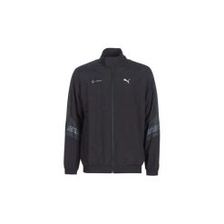 Bluzy dresowe Puma MAPM STREET WOVEN JACKET MERCEDES. Czarne bluzy męskie Puma, s, bez wzorów, z dresówki, street, bez kołnierzyka, bez rękawów, bez kaptura. Za 439,00 zł.