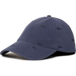 Czapka z daszkiem LACOSTE - RK4708 Bleu 58V/Bleu Marine 166. Niebieskie czapki męskie Lacoste, bez wzorów, z bawełny, marine. W wyprzedaży za 249,00 zł.