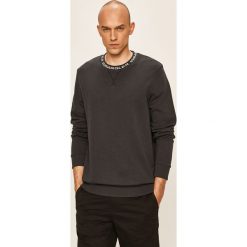 Wrangler - Bluza. Niebieskie bluzy męskie Wrangler, s, bez wzorów, z bawełny, z okrągłym kołnierzem, bez rękawów, bez kaptura. W wyprzedaży za 169,90 zł.