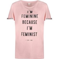 Pinko T-Shirt "Increspare". Bluzki damskie Pinko, na co dzień, bez wzorów, z bawełny, z okrągłym kołnierzem, bez rękawów. Za 299,00 zł.