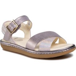 Sandały CLARKS - Skylark Pure K 261489886 Pink. Różowe sandały dziewczęce Clarks, ze skóry, bez zapięcia. Za 219,00 zł.