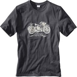 T-shirty męskie: T-shirt Regular Fit bonprix antracytowy