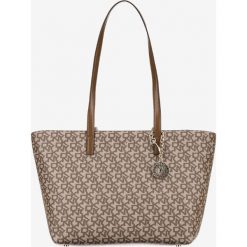 DKNY Bryant Medium Torebka Brązowy. Pomarańczowe torebki klasyczne damskie DKNY, bez wzorów, z materiału, bez dodatków. Za 840,95 zł.