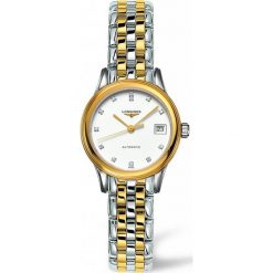 LONGINES Flagship L4.274.3.27.7. Szare zegarki damskie LONGINES, srebrne. Za 7210,00 zł.