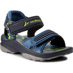 Sandały RIDER - K2 Twist VI Baby 81912 Grey/Blue 23973. Niebieskie sandały męskie Rider, z tworzywa sztucznego, bez zapięcia. Za 79,00 zł.