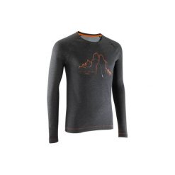 T-shirty męskie: Koszulka wspinaczkowa szara