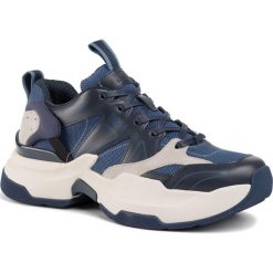 Sneakersy BOSS - Ranger 50417985 10221526 01 Open Blue 466. Niebieskie sneakersy męskie Boss, bez zapięcia. Za 1289,00 zł.