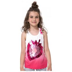 Desigual Podkoszulek Dziewczęcy Whitehorse 116 Wielokolorowy. Różowe bielizna chłopięca marki Desigual. W wyprzedaży za 149,00 zł.
