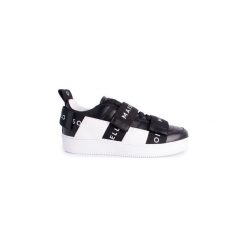 Tenisówki Frankie Morello 7214 B / Sport. Czarne buty sportowe męskie Frankie Morello, bez wzorów, sportowe, bez zapięcia. Za 1199,00 zł.