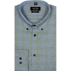 Koszula croft 1956 długi rękaw slim fit niebieski. Szare koszule męskie na spinki marki Blend, l, z bawełny, button down, z długim rękawem. Za 29,99 zł.
