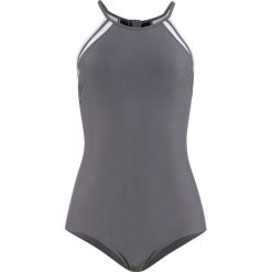 Kostium kąpielowy bonprix szaro-kremowy. Stroje kąpielowe damskie bonprix. Za 32,99 zł.