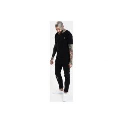 T-shirty męskie: Czarna koszulka z nadrukiem Perfect – Oritz Outfit