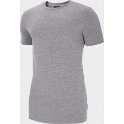 T-shirt męski TSM600 - średni szary melanż - Outhorn. Szare koszulki męskie Outhorn, m, bez wzorów, bez kołnierzyka. Za 29,99 zł.