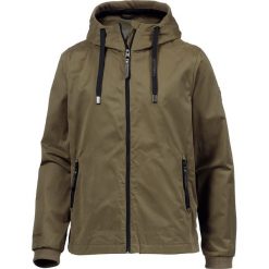 Kurtka "Olsen" w kolorze oliwkowym. Brązowe płaszcze męskie Street Wear, s, bez wzorów, ze skóry, bez kaptura. W wyprzedaży za 160,95 zł.